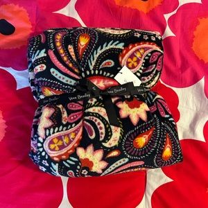 Vera Bradley Plush Throw Blanket
